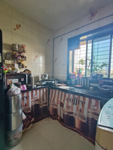 Kitchen Image of 600 Sq.ft 1 BHK Apartment / Flat for sale in Kalwa Thane for Rs. 4600000