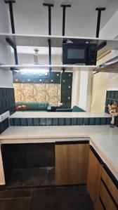 Kitchen Image of 1000 Sq.ft 2 BHK Builder Floor for rent in Sector 122 Noida for Rs. 45000