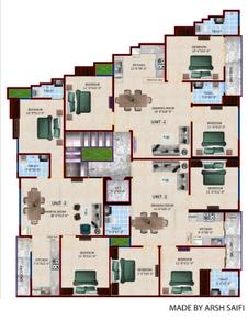 Image of 850 Sq.ft 2 BHK Apartment / Flat for sale in Sultanpur, New Delhi for Rs. 6500000