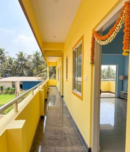 Balcony Image of 550 Sq.ft 1 BHK Builder Floor for rent in Kattigenahalli Bengaluru for Rs. 12500
