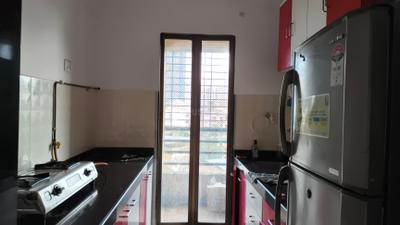 Kitchen Image of 900 Sq.ft 2 BHK Apartment / Flat for sale in Hubtown Greenwoods D Wing, Thane West Thane for Rs. 9500000