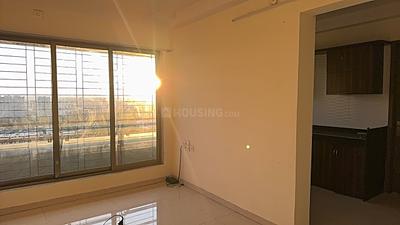 Living Room Image of 660 Sq.ft 1 BHK Apartment / Flat for rent in Vishesh Balaji Symphony Wing I to K, Shilottar Raichur Navi Mumbai for Rs. 18500