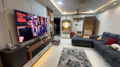 Living Room Image of 1450 Sq.ft 3 BHK Apartment / Flat for rent in Guruvista Phase II, Kharadi Pune for Rs. 65000
