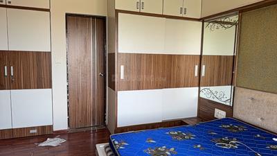 Bedroom Image of 1080 Sq.ft 2 BHK Apartment / Flat for rent in Adani The Meadows, Shantigram Ahmedabad for Rs. 34999