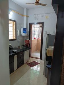 Kitchen Image of 1100 Sq.ft 2 BHK Apartment / Flat for sale in Ghatlodiya Ahmedabad for Rs. 6000000