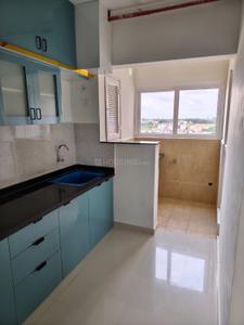 Kitchen Image of 1008 Sq.ft 2 BHK Apartment / Flat for sale in Ajmera Lakeside Paradise, Yelahanka Bengaluru for Rs. 12000000