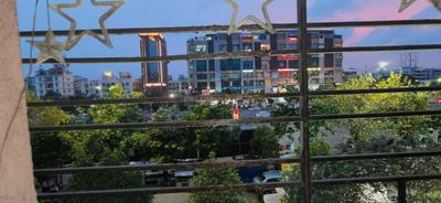 Balcony Image of 1501 Sq.ft 3 BHK Apartment / Flat for sale in Baguiati Kolkata for Rs. 9000000