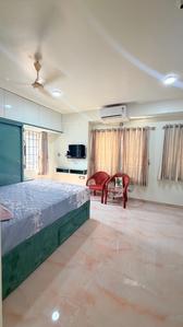 Bedroom Image of 650 Sq.ft 1 RK Apartment / Flat for rent in Thanisandra Bengaluru for Rs. 22000