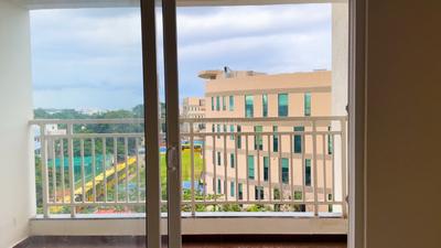 Balcony Image of 1652 Sq.ft 3 BHK Apartment / Flat for sale in Candeur Crescent, Nallagandla Hyderabad for Rs. 16000000
