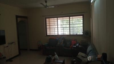 Hall Image of 1000 Sq.ft 3 BHK Apartment / Flat for rent in Kothrud Pune for Rs. 45000