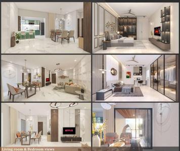 Kitchen Image of 1725 Sq.ft 3 BHK Apartment / Flat for sale in Jagamara Bhubaneswar for Rs. 14400000