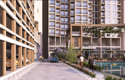 Image of 610 Sq.ft 1 BHK Apartment / Flat for sale in Ekdant 9 Meraki, Panvel, Navi Mumbai for Rs. 4084000