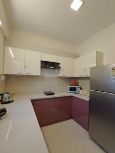Kitchen Image of 1600 Sq.ft 3 BHK Apartment / Flat for rent in Cooke Town Bengaluru for Rs. 70000