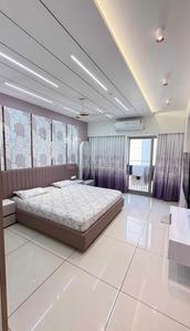 Bedroom Image of 2300 Sq.ft 3 BHK Apartment / Flat for rent in Arham Luxuria, Paldi Ahmedabad for Rs. 50000