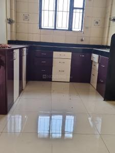 Kitchen Image of 650 Sq.ft 1 BHK Apartment / Flat for rent in Devarshi Complex, Narhe Pune for Rs. 13500