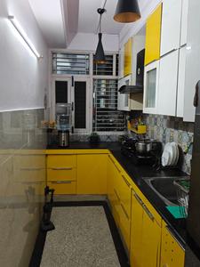Kitchen Image of 900 Sq.ft 2 BHK Builder Floor for sale in Ashok Nagar New Delhi for Rs. 8600000