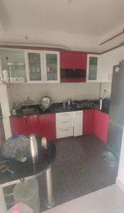 Kitchen Image of 1100 Sq.ft 3 BHK Apartment / Flat for rent in Ahad Euphoria, Carmelaram Bengaluru for Rs. 65000