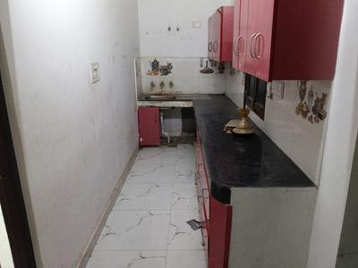 Kitchen Image of 1250 Sq.ft 2 BHK Builder Floor for rent in Ashiyana Lucknow for Rs. 12000