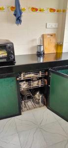 Kitchen Image of 500 Sq.ft 1 BHK Apartment / Flat for rent in Dhuri Tower, Vasai West Vasai for Rs. 22000