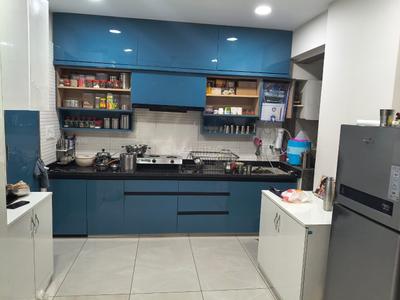 Kitchen Image of 1750 Sq.ft 3 BHK Apartment / Flat for rent in Eklingji Skylights, Sanand Ahmedabad for Rs. 32000