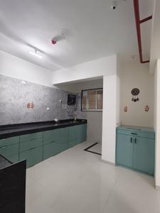 Kitchen Image of 1006 Sq.ft 3 BHK Apartment / Flat for rent in Gini Vivante, Kiwale Pune for Rs. 38000