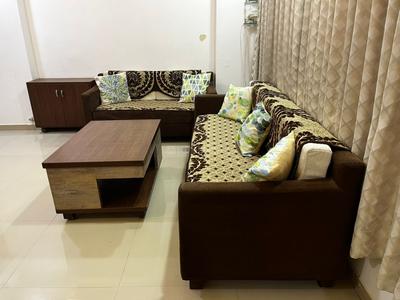 Hall Image of 1450 Sq.ft 2 BHK Apartment / Flat for rent in Aroma Tirupati Aakruti Greenz, Chharodi Ahmedabad for Rs. 29500