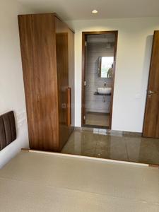 Bedroom Image of 1172 Sq.ft 3.5 BHK Apartment / Flat for rent in Malabar Exotica, Vaishno Devi Circle Ahmedabad for Rs. 43000