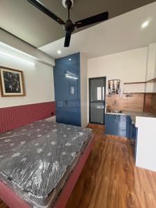 Bedroom Image of 490 Sq.ft 1 RK Apartment / Flat for rent in Pratap Nagar Jaipur for Rs. 16000