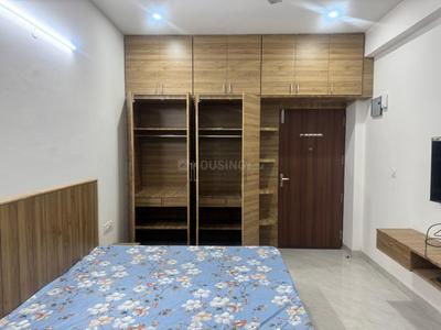 Bedroom Image of 450 Sq.ft 1 RK Apartment / Flat for rent in Jagatpura Jaipur for Rs. 16000