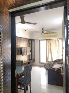 Living Room Image of 500 Sq.ft 1 BHK Apartment / Flat for rent in Cosmos Orchid, Kasarvadavali Thane for Rs. 27000