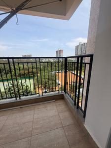 Balcony Image of 1280 Sq.ft 2 BHK Apartment / Flat for rent in Prestige Ferns Residency, Harlur Bengaluru for Rs. 60000