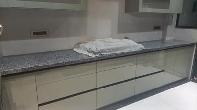 Kitchen Image of 1800 Sq.ft 3 BHK Apartment / Flat for rent in Adarsh Nagar Jaipur for Rs. 50000