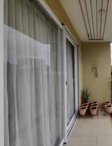 Balcony Image of 1097 Sq.ft 2 BHK Apartment / Flat for rent in Bhartiya Nikoo Homes Phase 2, Thanisandra Bengaluru for Rs. 52002