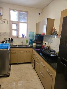 Kitchen Image of 1525 Sq.ft 3 BHK Apartment / Flat for sale in Vision Nature Huts 3, Khanpur Mohali for Rs. 6500000
