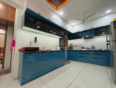 Kitchen Image of 1500 Sq.ft 3 BHK Apartment / Flat for sale in Adarsh Tulip, Vatva Ahmedabad for Rs. 6500000