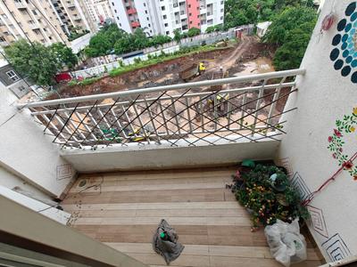 Balcony Image of 599 Sq.ft 1 BHK Apartment / Flat for sale in Kharadi Pune for Rs. 4500000