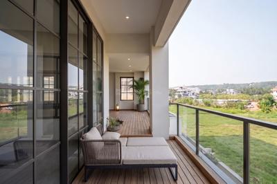 Balcony Image of 2383 Sq.ft 3 BHK Apartment / Flat for sale in Arpora Goa for Rs. 35100000
