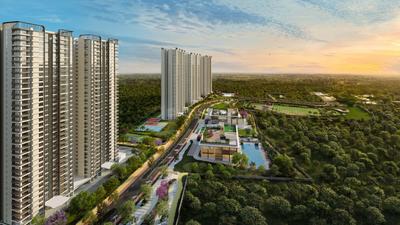 Image of 1418 Sq.ft 2 BHK Apartment / Flat for sale in Nambiar District 25 Phase 1, Dommasandra, Bengaluru for Rs. 19321270