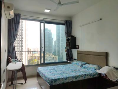 Bedroom Image of 1050 Sq.ft 3 BHK Apartment / Flat for rent in Oberoi Eternia Towers A to D, Mulund West Mumbai for Rs. 90000