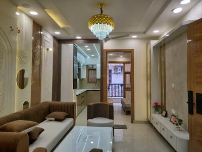 Living Room Image of 750 Sq.ft 2 BHK Apartment / Flat for sale in Dwarka Mor New Delhi for Rs. 5500000