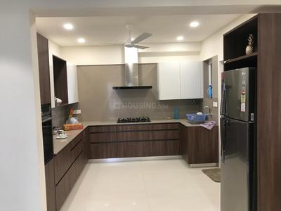 Kitchen Image of 2400 Sq.ft 4 BHK Apartment / Flat for sale in Shaligram Plush, Thaltej Ahmedabad for Rs. 35000000