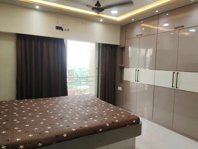 Bedroom Image of 900 Sq.ft 2 BHK Apartment / Flat for rent in Gurukrupa Marina Enclave, Malad West Mumbai for Rs. 60000