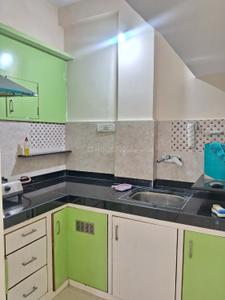 Kitchen Image of 650 Sq.ft 1 BHK Apartment / Flat for rent in Deveshi HRS Heritage, Rajendra Nagar Indore for Rs. 13500