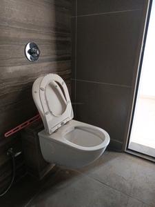 Common Bathroom Image of 1380 Sq.ft 3 BHK Apartment / Flat for rent in Vision Greenville, Hadapsar Pune for Rs. 42000