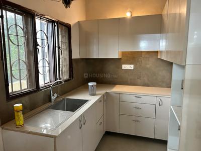 Kitchen Image of 1200 Sq.ft 2 BHK Builder Floor for rent in Uppal Southend, Sector 49 Gurgaon for Rs. 32000