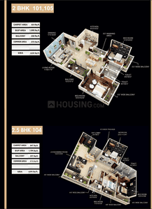 Image of 1008 Sq.ft 2 BHK Apartment / Flat for sale in Saddu, Raipur for Rs. 5511600