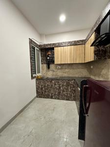 Kitchen Image of 500 Sq.ft 1 BHK Builder Floor for rent in Pipliya Kumar Indore for Rs. 20000
