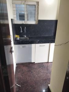 Kitchen Image of 600 Sq.ft 1 BHK Builder Floor for rent in Financial District Hyderabad for Rs. 22000