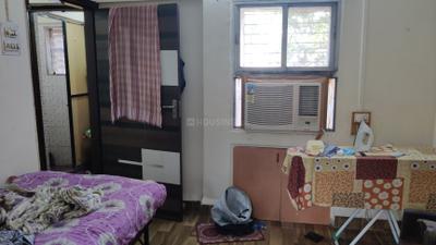 Bedroom Image of 550 Sq.ft 1 BHK Apartment / Flat for rent in Kopar Khairane Navi Mumbai for Rs. 31000