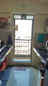 Kitchen Image of 450 Sq.ft 1 BHK Apartment / Flat for sale in Rustomjee Avenue L1 L2 And L4, Virar West Virar for Rs. 3900000